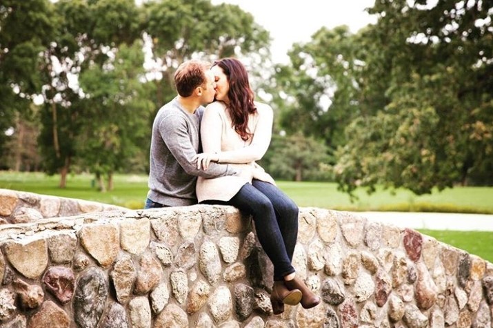 Wedding photos at Hastings golf course